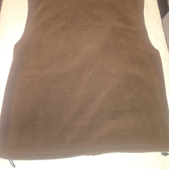 Winchester Men's Brown Fleece Vest Size L #234 - Picture 8 of 8